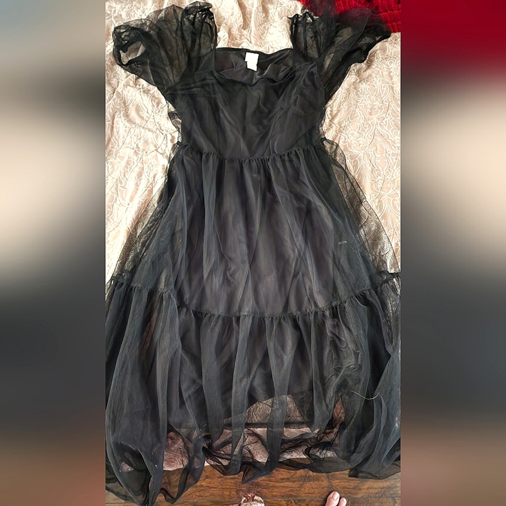 Black Tulle Dress